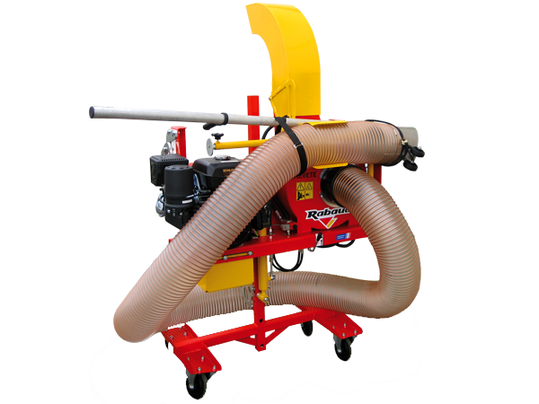 aspirateur de feuilles sur ridelle