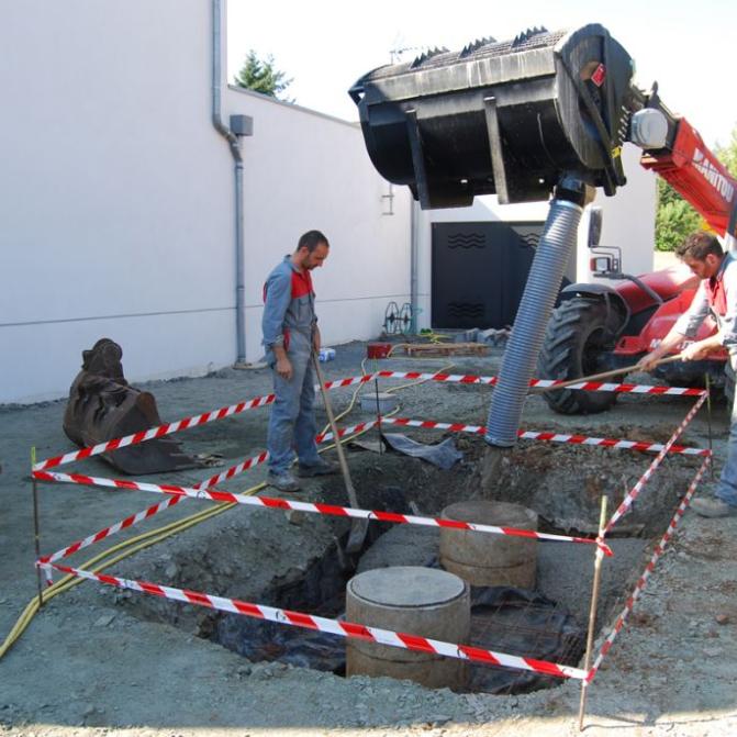 septic-tank-concrete-discharge