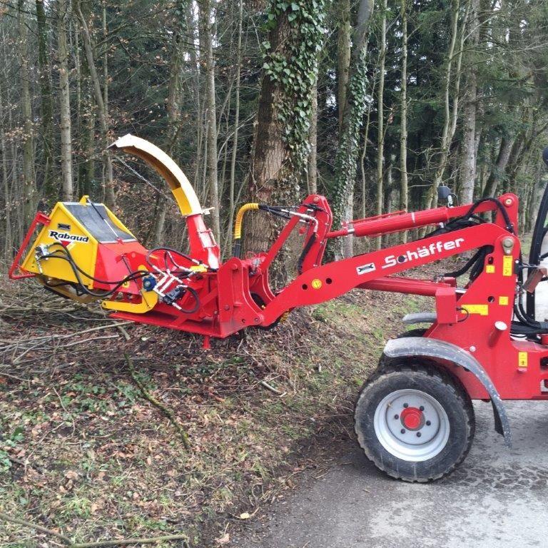 Rabaud  Broyeurs de branches sur tracteur/sur porteur hydraulique