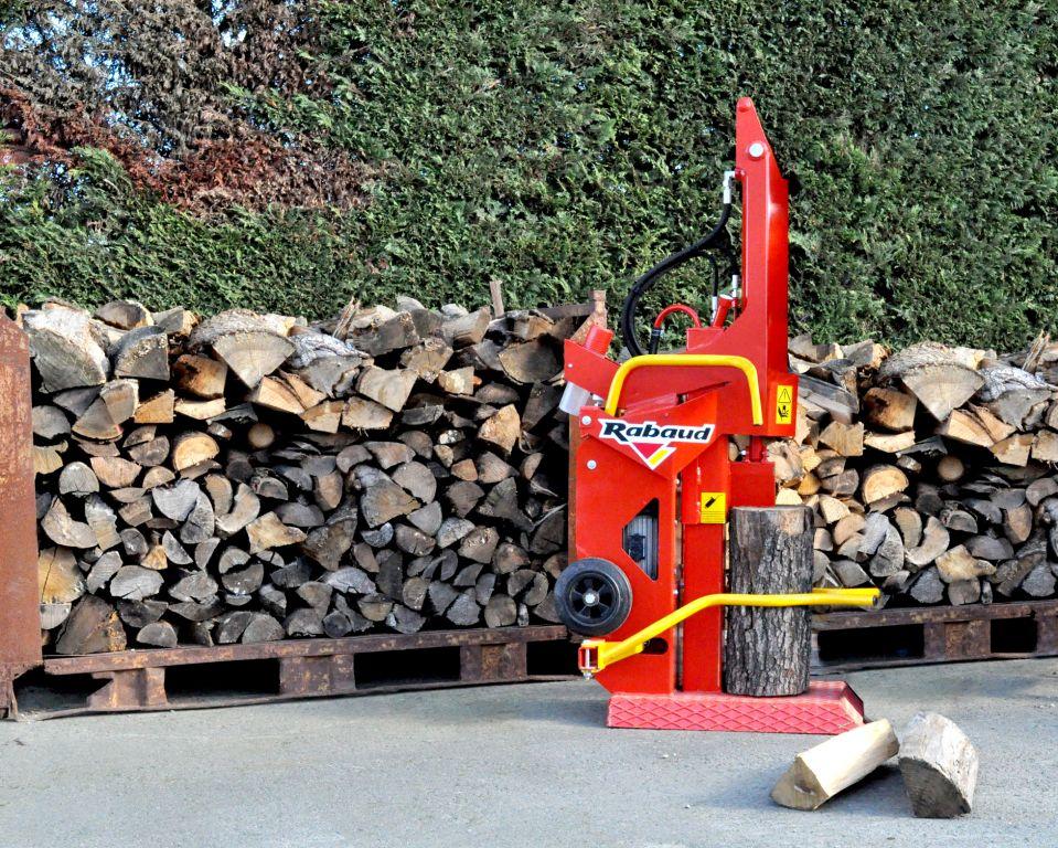 Fendeuse à bois manuelle hydraulique 12 tonnes, fendeuse à deux mains,  fendeur de bûches