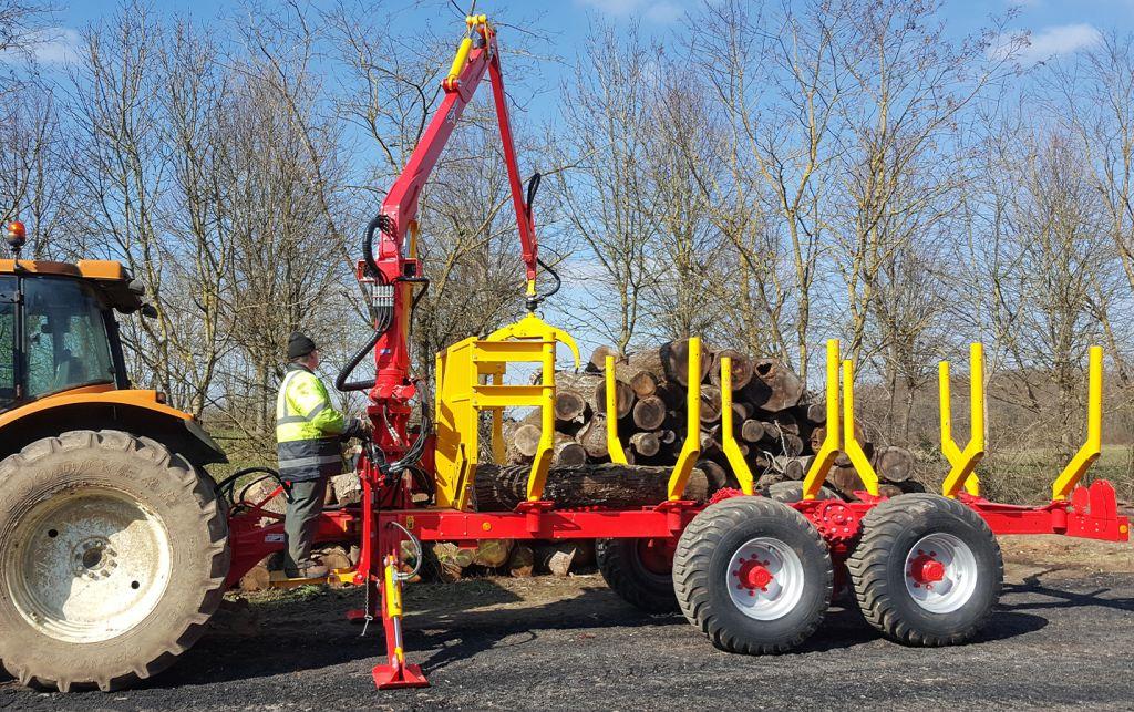 Rabaud, Fendeuse tracteur horizontale : F40