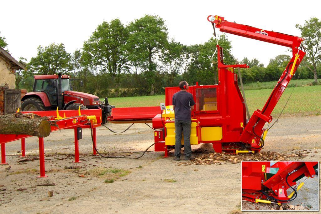 Rabaud Xylog 410, le combiné de bois de chauffage 2 en 1 – FARM