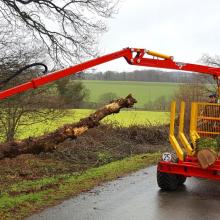 transporte-de-troncos-con-grúa-en-remolque-forestal